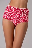 Nanette Lepore Cote DAzur Cherry Banded High Waist Bottom