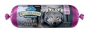 Wilderness Blue Buffalo Beef Roll Wet Dog Food, 2.25 lb