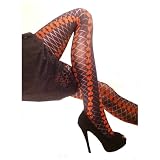 41%2BcKrXLUmL. SL160  Red Hearts Tights Stockings