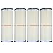 Replacement Filter Cartridge for Dynamic Series I, Dynamic Series II, Dynamic Series IV & Waterway 25 in-Line - 4 Pack