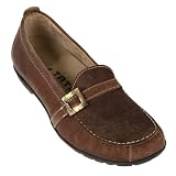 ALIDA Women's Leather Loafer Shoes, Moccasins, Tatami licensed by Birkenstock