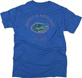 Florida Gators Royal Retro Mascot Rampage T-Shirt