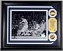 Phil Rizzuto Photo Mint W/ Two 24KT GOLD COINS