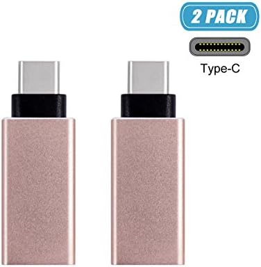 [2 in 1 Pack]USB-C to Micro USB3.0 Adapter for Nexus 5X, Nexus 6P, LG G5, HTC 10, MacBook, ChromeBook Pixel (Benson Leung Approved)