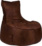 Magma-Heimtex 29040 70 Swing Cuba 95 x 90 x 65 cm, braun