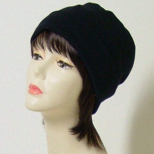 wishing cap 取り外しできるウィッグ（付け髪）のついた帽子　ニットキャップ・ベーシックプラス＆ショートヘアセット