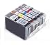 Canon CLI8 / PGI5 WITH CHIP - Multipack Set of 5 Canon Compatible Printer Ink Cartridges for Canon Pixma MP500 MP530 MP600 MP600R MP610 MP800 MP800R MP810 MP830 iP4200 iP4300 iP4500 iP5200 iP5200R iP5300 Printer Inks - CLI-8 / PGI-5 (Contains: CLI-8C, CLI-8Y, CLI-8M,CLI-8B, PGI-5BK) MP 500 MP 530 MP 600 MP 600R MP 610 MP 800 MP 800R MP 810 MP 830 iP 4200 iP 4300 iP 4500 iP 5200 iP 5200R iP 5300 - Latest Chip Installed, Ready For Use, No Fuss!