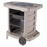 Suncast Portable Outdoor Gardening Center with Interchangeable Shelves, Tool Storage And... by Suncast
