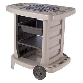 Suncast Portable Outdoor Gardening Center with Interchangeable Shelves, Tool Storage And... by Suncast