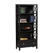 Lattice Collection 5-Shelf Bookcase
