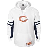 Chicago Bears Navy Blue Captain Full Zip Hoody Jacket by Reebok Select Size: Large