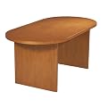 6' Race Track Conference Table - Cherry