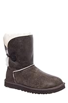 Big Sale Best Cheap Deals UGG Women's Bailey Button Boot Bomber Chocolate Natural Size 9