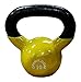 CFF Vinyl Russian Kettlebell and Chalk Block, Yellow 10-Pound