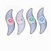 FORSUN LED Bicycle Wheel Spoke Bulb, Red Blue Green and Multi-color, Pack of 4