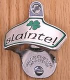 Slainte Irish Toast Wall Mount Bottle Opener