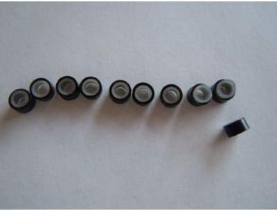 5 Thick Yellow Grizzly Feathers for Hair Extensions