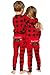 Sleepyheads - Bear Cheeks Lazy One Adult Red & Black Plaid Flapjacks (Lrg)