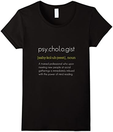 Psychologist T-Shirt - Female Medium - Black