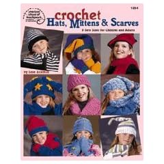 Crochet Hats, Mittens & Scarves
