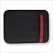 Acer Aspire One AO751h-1522 11.6-Inch Blue Netbook Neoprene Notebook Flip Top Skin Fit Sleeve (Black/Red)