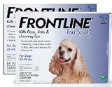 12 PACK Frontline Top Spot Blue: For dogs 23-44lbs.