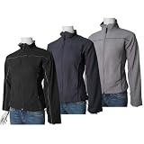 Eddie Bauer Ladies Front Zip Fitted Cut Fleece Jacket