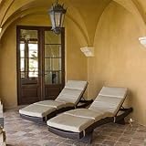 Portofino Lounger Cushion 2-pack Custom Made to Fit the Portofino Loungers (Costco Item # 379696) All Weather SunbrellaÂ® Fabric