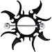 Black Tribal Sun Blade Nipple Shield