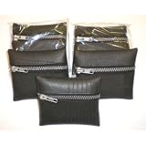 10 Recycled Black Tire Eco Friendly Coin Purse Wallets by SilverHooks