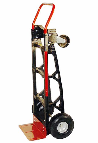 Milwaukee Hand Trucks 40611 Nylon Convertible Truck with 10-Inch Pneumatic Tires Milwaukee Hand Trucks 40611 Nylon Convertible Truck with 10-Inch Pneumatic Tires