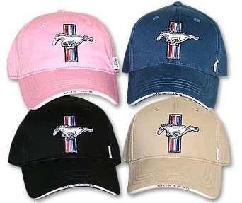 Ford Mustang GT Fine Embroidered Hat Cap (Pink)