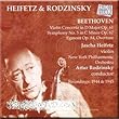 Heifetz & Rodzinsky in Beethoven
