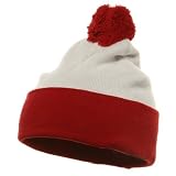 Red White Long Beanie - Waldo Costume W28S14E