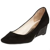 ALL BLACK Womens Suede Wedge