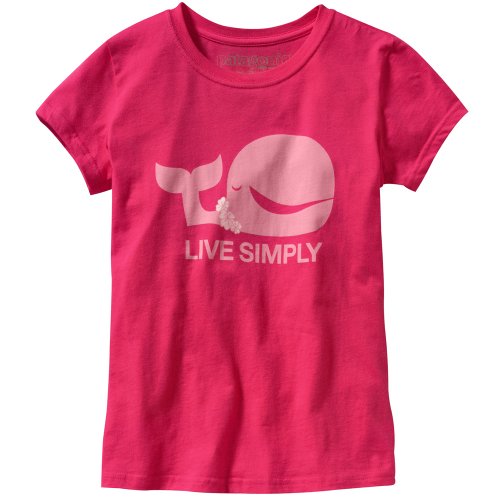 Patagonia Kinder Shirt GIRL LIVSIMPL WHA TS, CERISE, M, 61946_506 Preisvergleich