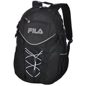 Fila Blade Unisex Backpack School Bag - FEU037 - Black - Black