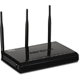 TRENDnet 450 Mbps Wireless N Gigabit Router TEW-691GR (Piano Black)