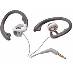 Aircoustic SPO 6061 Stereo Sport-Ohrh�rer (Ohrb�geln, Halt wasser- und schwei�resistent) wei�/grau