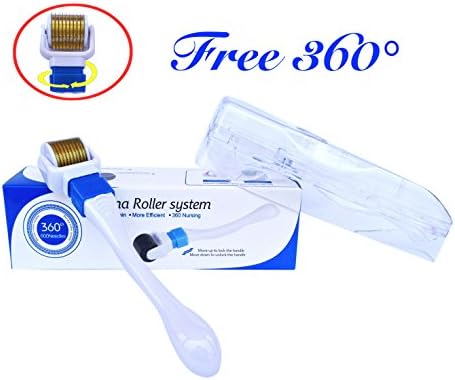 Facial Treatment Tool 600 Needles, Personal Skin Care with Yellow Head 0.5mm