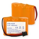 Panasonic KX-T3848 Cordless Phone Battery 1X3-2/3AA/B - 3.6 Volt, Ni-CD 400 mAh - Cordless Phone Replacement Battery