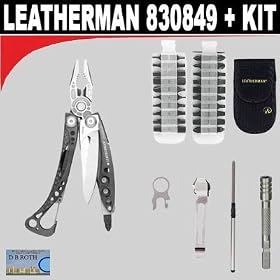 Leatherman (830849) Multi-Tool Skele-tool CX + Leatherman (931004) Diamond Coated... by Leatherman