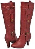 Yoki Clokit Red Women Boot