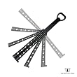 The Original BOTTLEFLY KNIFE Butterfly Knife Bottle Opener (Black)