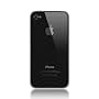MiniSuit iPhone 4 Skin Case for iPhone 4G / 4th Generation compatible with 16GB / 32GB HD TPU skin case and MiniSuit LCD Cleaner keychain - Smoke Circle