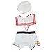 CandyMan Men's Sailor Costume Outfit