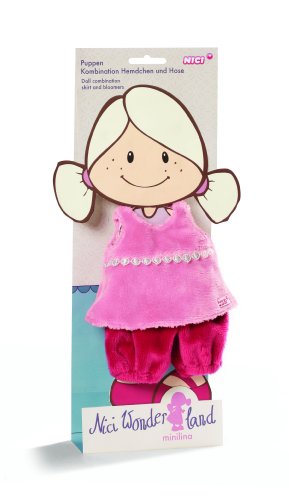 Imagen 1 de Nici 33237  - Camisa de la combinación de muñecas y los pantalones para mini muñeca de Lina [importado de Alemania]