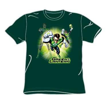  Green LANTERN BURST Hunter Justice League Adult T-shirt