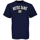 Notre Dame Fighting Irish Navy Blue Arched T-shirt