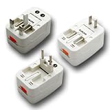 All in 1 Universal Travel Power Adapter for US, UK, EU, AU